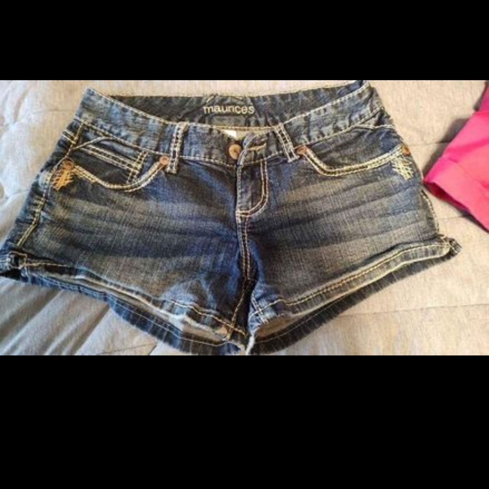 Maurices denim shorts